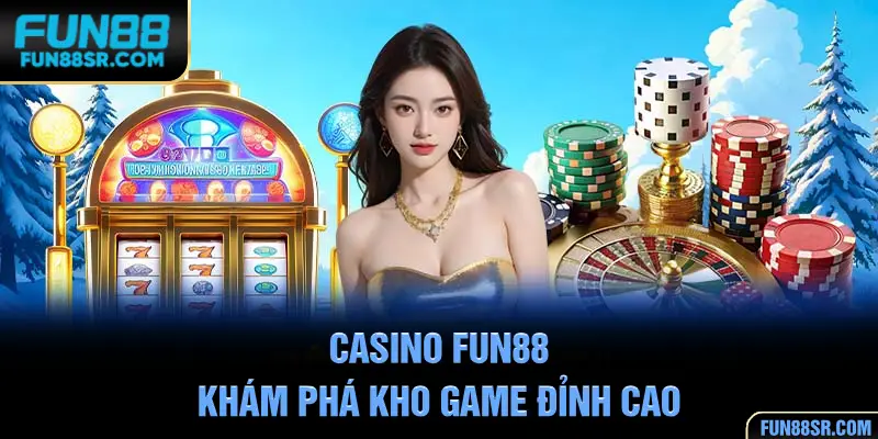Khám phá kho game casino FUN88 đỉnh cao