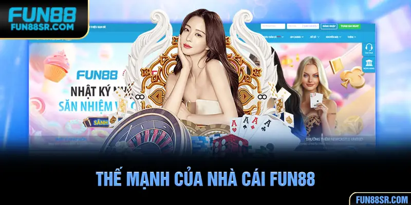 Ưu điểm thu hút người chơi của nhà cái FUN88